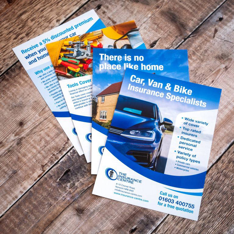 The Insurance Centre Leaflet Selection 768x768
